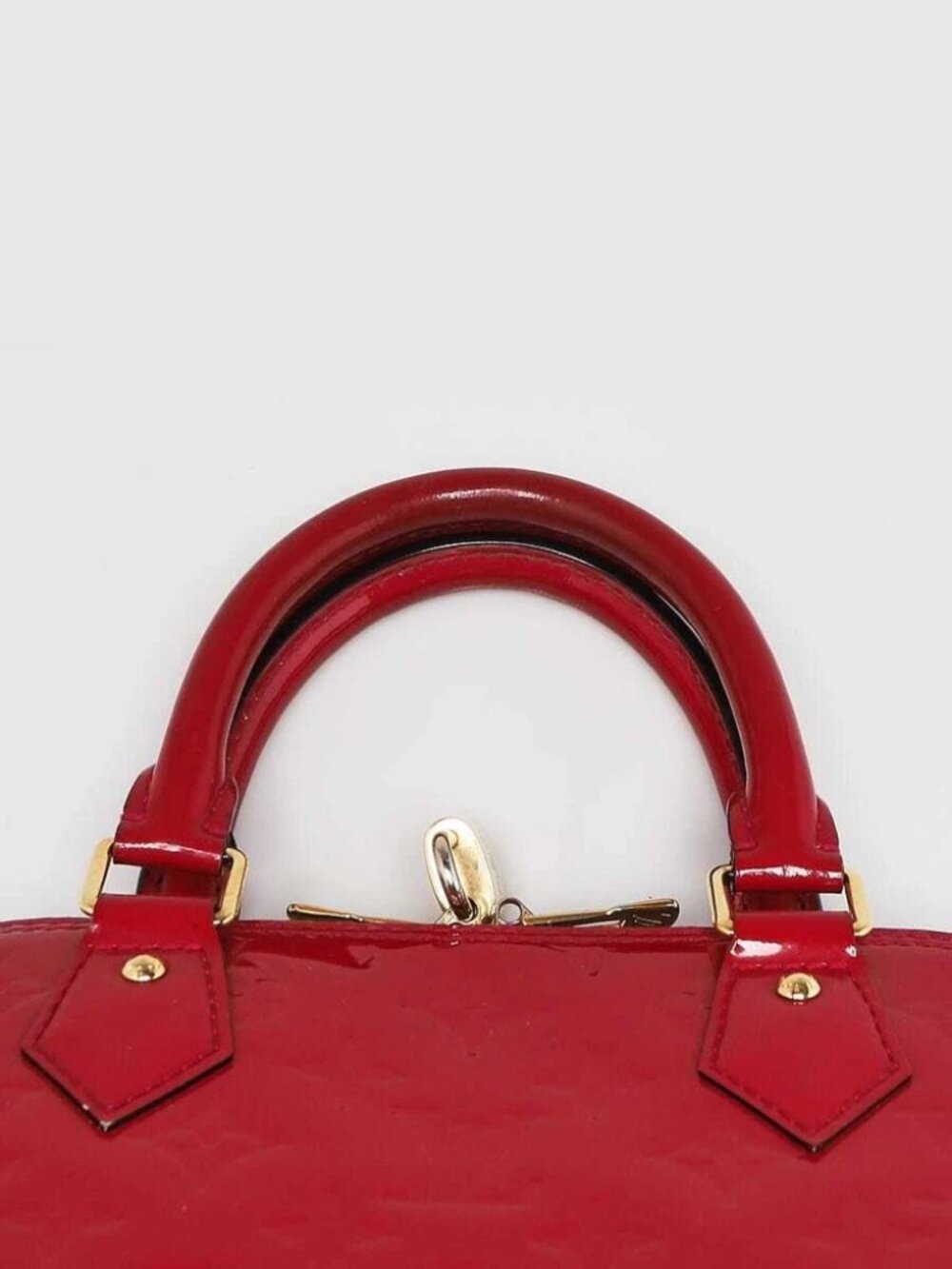 Louis Vuitton Rose Indian Monogram Vernis Alma PM Bag - Picture 5 of 12